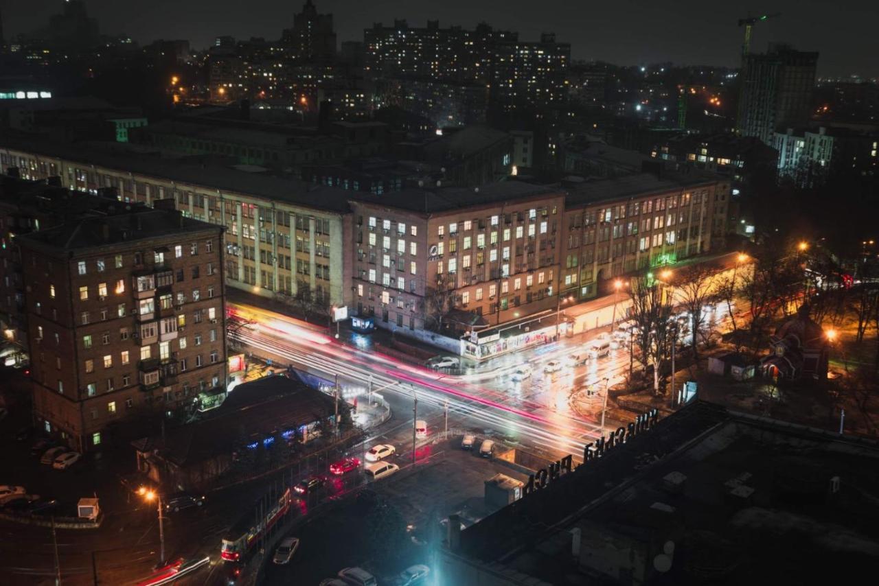 Видовая Квартира В Новострое В Центре Киева Dış mekan fotoğraf